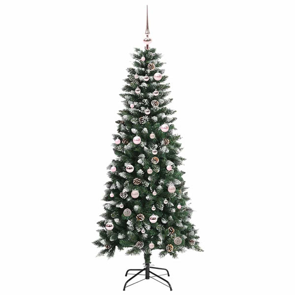 Tekojoulukuusi Vihreä 150 cm PVC, muovi ja teräs