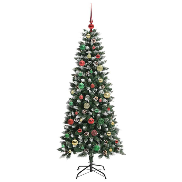 Tekojoulukuusi Vihreä 150 cm PVC, muovi ja teräs