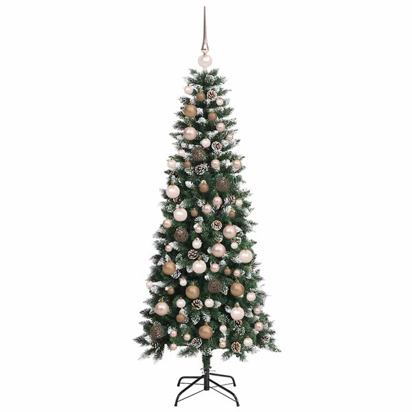Tekojoulukuusi Vihreä 180 cm PVC, muovi ja teräs