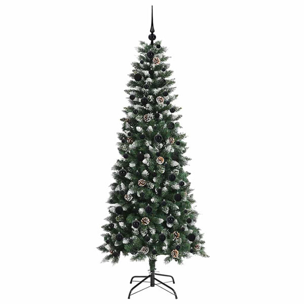 Tekojoulukuusi Vihreä 180 cm PVC, muovi ja teräs