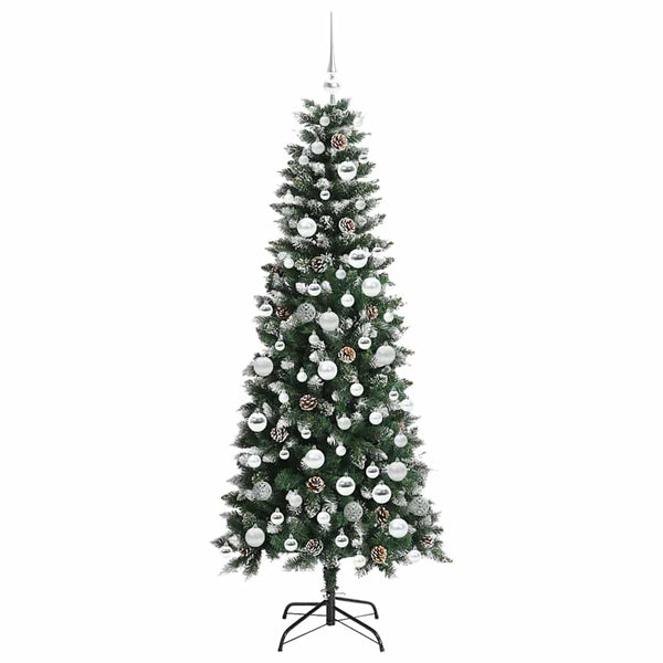 Tekojoulukuusi Vihreä 180 cm PVC, muovi ja teräs