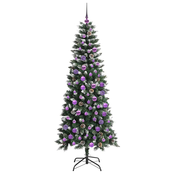 Tekojoulukuusi Vihreä 180 cm PVC, muovi ja teräs