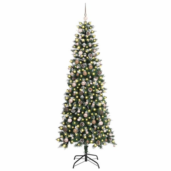 Tekojoulukuusi Vihreä 210 cm PVC, muovi ja teräs