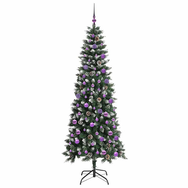 Tekojoulukuusi Vihreä 210 cm PVC, muovi ja teräs