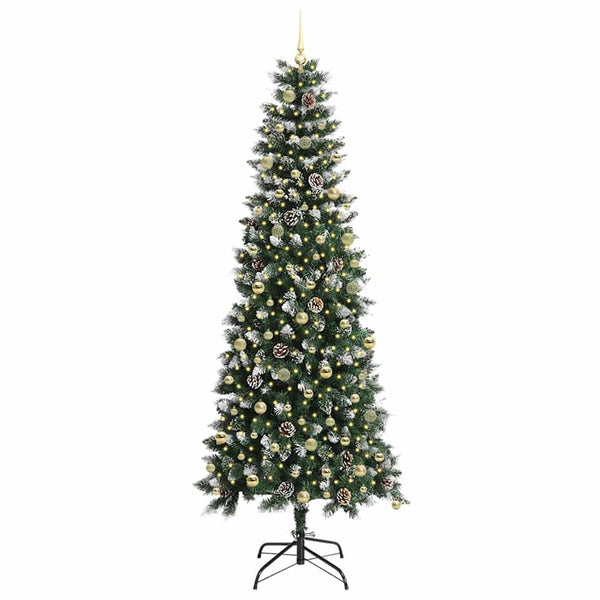 Tekojoulukuusi Vihreä 240 cm PVC, muovi ja teräs