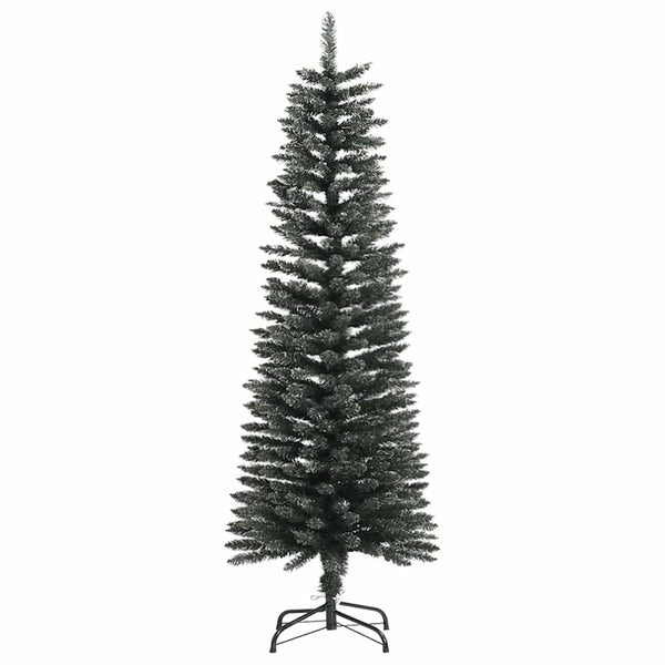 Tekojoulukuusi jalustalla Vihreä 120 cm PVC ja muovi ja teräs