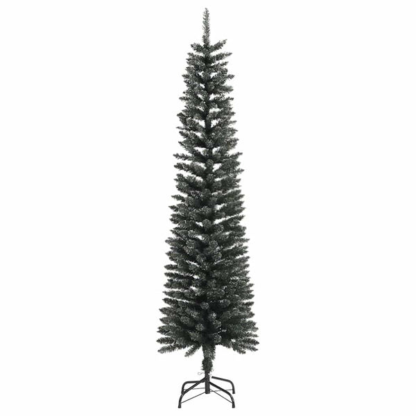 Tekojoulukuusi jalustalla Vihreä 180 cm PVC ja muovi ja teräs