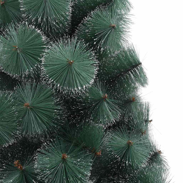 Teko pre-lit joulukuusi palloilla jalustalla Vihreä 240 cm PET