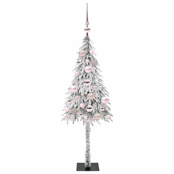 Joulukuusi Valkoinen 120 cm PE ja Teräs