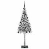 Joulukuusi 300 LED-valoilla Valkoinen 180 cm PE ja Teräs