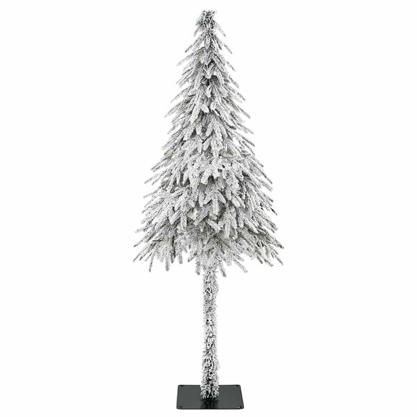 Joulukuusi 300 LED-valoilla Valkoinen 210 cm PE ja Teräs