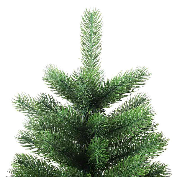 Joulukuusi 150 LED-valoilla jalustalla Vihreä 90 cm PE
