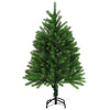 Joulukuusi 150 LED-valoilla jalustalla Vihreä 120 cm PE