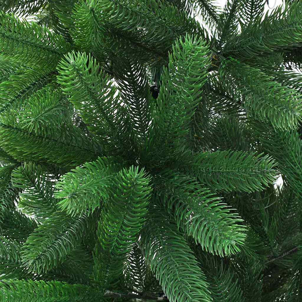 Joulukuusi 150 LED-valoilla jalustalla Vihreä 150 cm PE