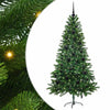 Joulukuusi 150 LED-valoilla jalustalla Vihreä 150 cm PE