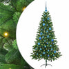 Joulukuusi 150 LED-valoilla jalustalla Vihreä 150 cm PE