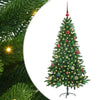 Joulukuusi 150 LED-valoilla jalustalla Vihreä 150 cm PE