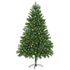 Joulukuusi 300 LED-valoilla jalustalla Vihreä 180 cm PE