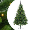 Joulukuusi 300 LED-valoilla jalustalla Vihreä 180 cm PE