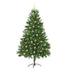 Joulukuusi 300 LED-valoilla jalustalla Vihreä 180 cm PE