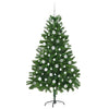 Joulukuusi 300 LED-valoilla jalustalla Vihreä 180 cm PE