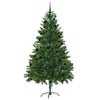 Joulukuusi 300 LED-valoilla jalustalla Vihreä 210 cm PE