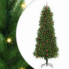 Joulukuusi 300 LED-valoilla jalustalla Vihreä 240 cm PE