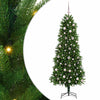 Joulukuusi 300 LED-valoilla jalustalla Vihreä 240 cm PE