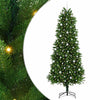 Joulukuusi 300 LED-valoilla jalustalla Vihreä 240 cm PE