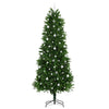 Joulukuusi 300 LED-valoilla jalustalla Vihreä 240 cm PE
