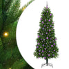 Joulukuusi 300 LED-valoilla jalustalla Vihreä 240 cm PE