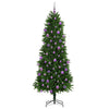 Joulukuusi 300 LED-valoilla jalustalla Vihreä 240 cm PE