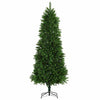 Joulukuusi 300 LED-valoilla jalustalla Vihreä 240 cm PE