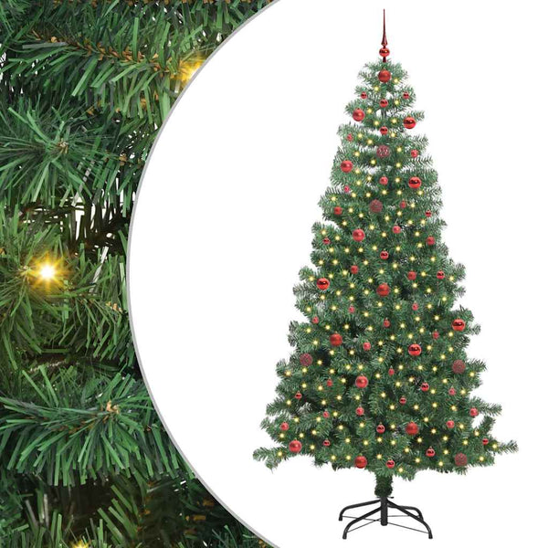Joulukuusi Vihreä 240 cm Polyvinyylikloridi
