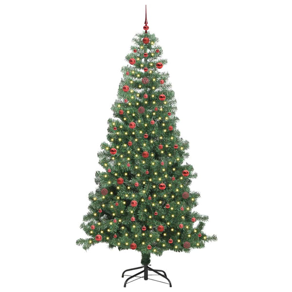 Joulukuusi Vihreä 240 cm Polyvinyylikloridi