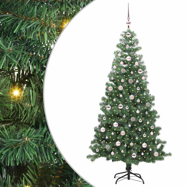 Joulukuusi Vihreä 240 cm Polyvinyylikloridi