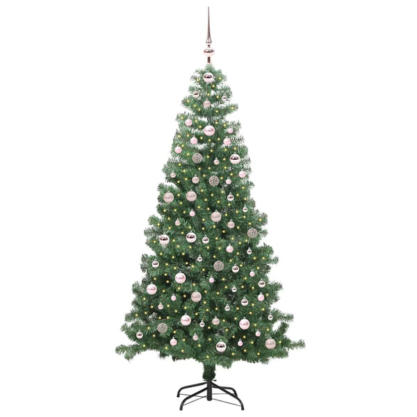 Joulukuusi Vihreä 240 cm Polyvinyylikloridi
