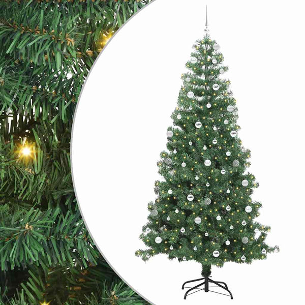 Joulukuusi Vihreä 240 cm Polyvinyylikloridi