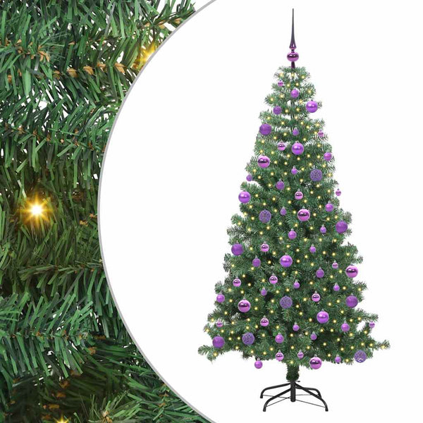 Joulukuusi Vihreä 240 cm Polyvinyylikloridi