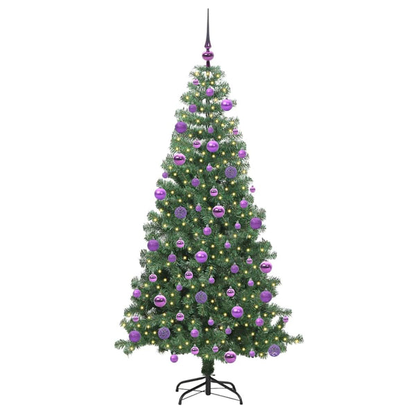 Joulukuusi Vihreä 240 cm Polyvinyylikloridi