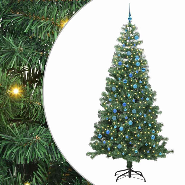 Joulukuusi Vihreä 240 cm Polyvinyylikloridi
