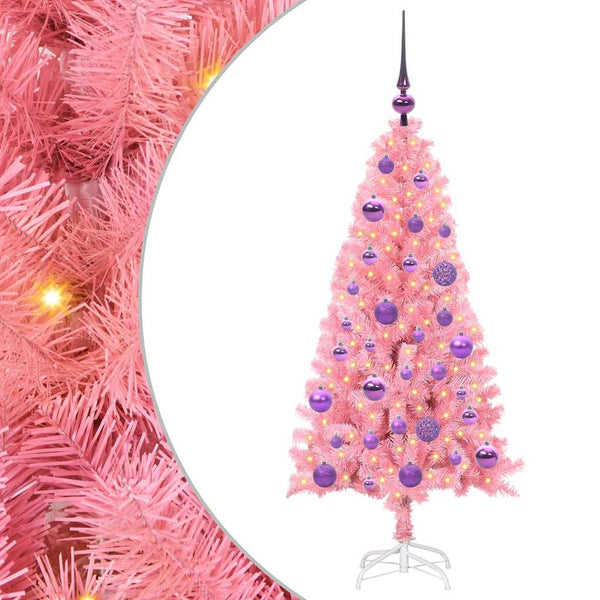 Joulukuusi Pinkki 120 cm Polyvinyylikloridi