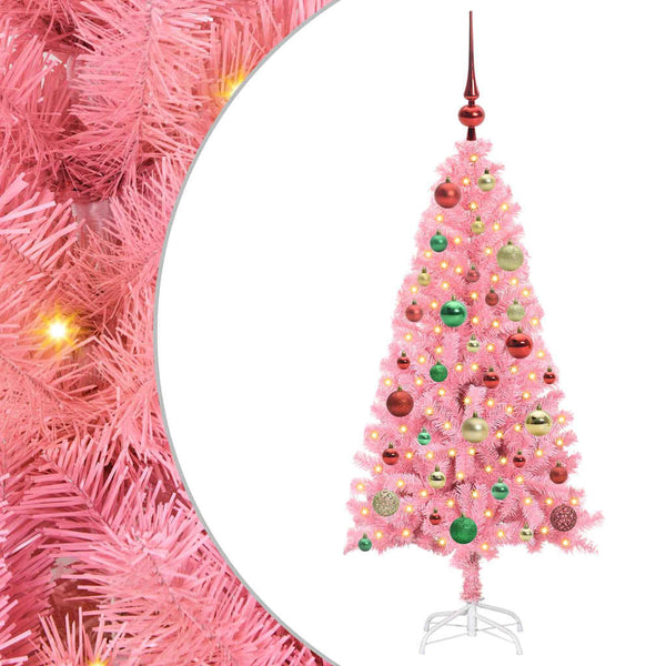 Joulukuusi Pinkki 120 cm Polyvinyylikloridi