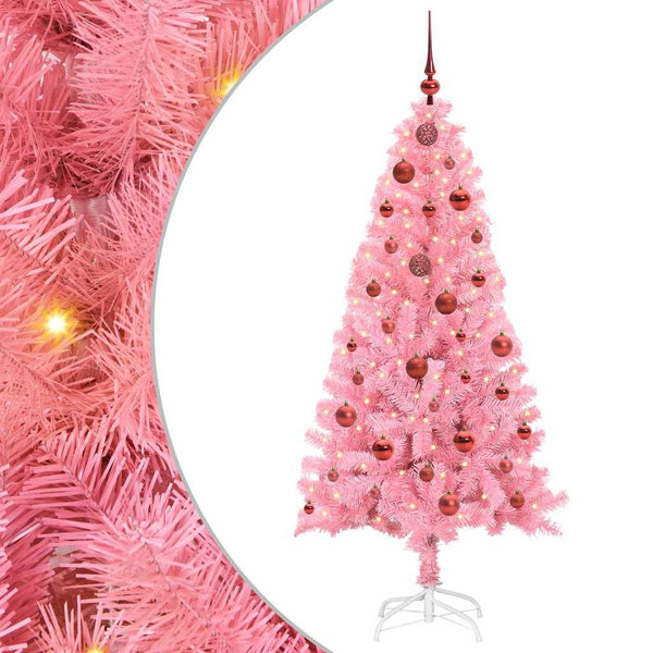 Joulukuusi Pinkki 150 cm Polyvinyylikloridi