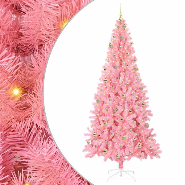Joulukuusi Pinkki 240 cm Polyvinyylikloridi