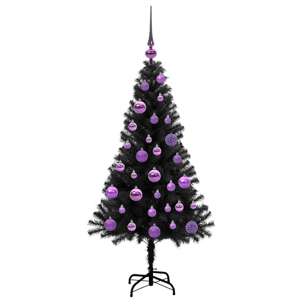Joulukuusi Musta 120 cm Polyvinyylikloridi