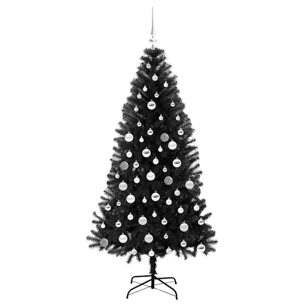 Joulukuusi Musta 180 cm Polyvinyylikloridi