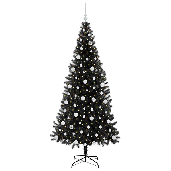 Joulukuusi Musta 210 cm Polyvinyylikloridi