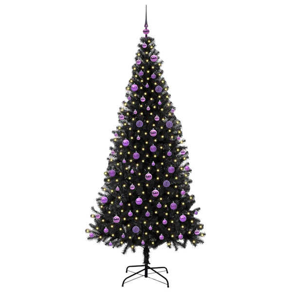 Joulukuusi Musta 210 cm Polyvinyylikloridi