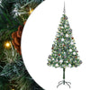 Tekojoulukuusi 300 LED-valoilla Vihreä 180 cm PVC ja teräs